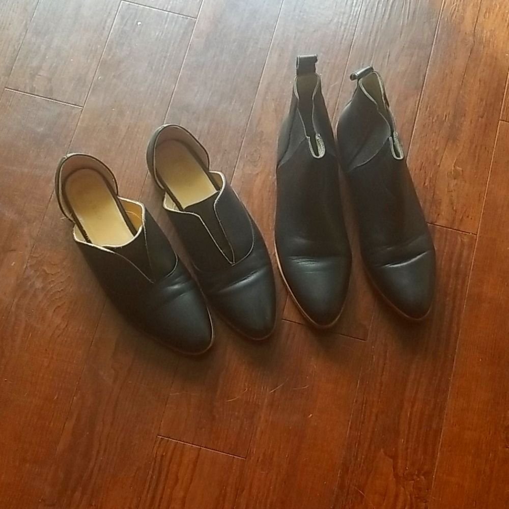 Lot of 2 Nisolo leather shoes in GUC. 8 and 81/2